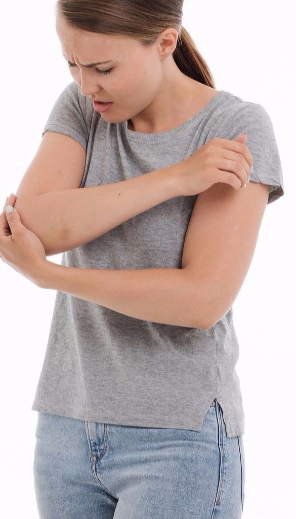 A Lady in Elbow Pain | Amarillo Chiropractor | New Life Chiropractic